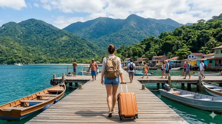 como chegar em ilha grande